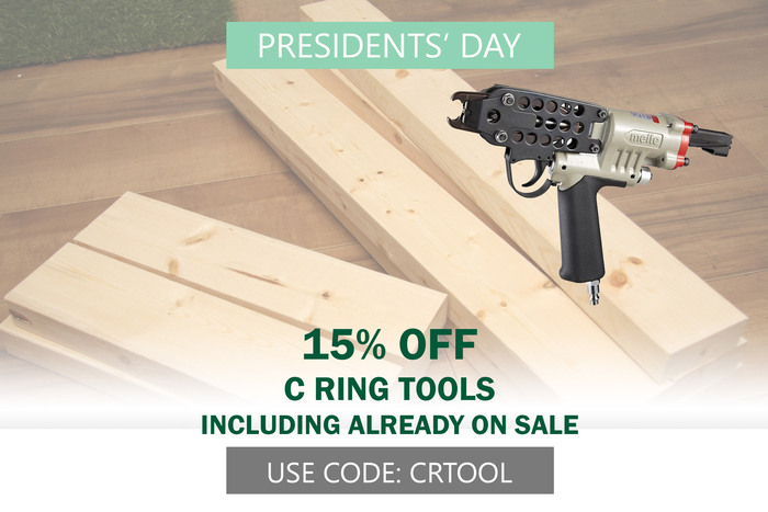 Meite USA Presidents' Day Sale: 15% C Ring Tools